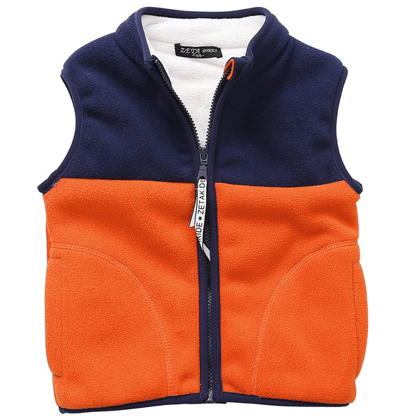 2 x Brand New FEOYA Fleece Vest Children s Winter Vest Boys Girls Breathable Softshell Vest Kids Outwear 2-9 Years - RRP €65.98