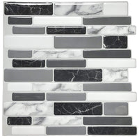 1 x RAW Customer Returns Art3d peel and stick wall tile for kitchen backsplash, 30 x 30 cm, 10 tiles - RRP €36.99