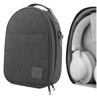 1 x RAW Customer Returns Geekria Headphone Case Compatible with JBL Tune770NC, TUNE750NC, Tune 570BT, Sennheiser Momentum 4 Leak, PXC 550II Cover, Replacement Protective Case for Travel with Cable Storage, Gray - RRP €27.33