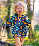 1 x Brand New SwissWell Children s Rain Coat, Waterproof, Windproof, Waterproof, Breathable, with Hood, for Boys and Girls, Navy, 7 Years - RRP €22.8