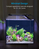 1 x RAW Customer Returns NICREW RGB W Aquarium Light with Timer, LED Aquarium Light with Clip, 23 cm Aquarium LED Screen with 14 Lighting Modes and 5 Dimmable Intensity Levels, 9 W - RRP €18.14