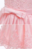 1 x RAW Customer Returns LZH Girl 3D Lace Flower Skirt Sleeveless Party Princess Dress - RRP €27.99