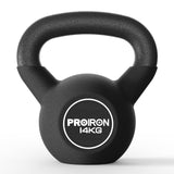 1 x RAW Customer Returns PROIRON Kettlebell, kettlebell with high-quality neoprene coated, 14 kg Floor-friendly Swing dumbbell round weight neoprene - RRP €50.41