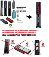 1 x RAW Customer Returns 3 X 4020 4026 TX03-868-4 4031V000 4020V000 Top original hand transmitter 868.8 MHz 4-command remote control for gate drives and garage doors 3-year guarantee - RRP €39.32