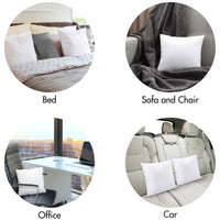 1 x RAW Customer Returns Utopia Bedding Set of 2 Cushions, 40 x 40 cm Cushion Filling, Sofa Cushions, Inner Cushion White  - RRP €14.62