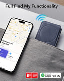 1 x RAW Customer Returns ESR Magnetic Wallet, Geo iPhone Wallet Stand with Full Find My Functionality, Compatible with MagSafe Wallet, Tracker with Adjustable Stand, for iPhone 15 14 13 12 Series, Dark Blue - RRP €44.36