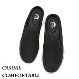 1 x RAW Customer Returns CELANDA Women s Slippers Men s Slip On Clogs Lightweight Breathable Mules Soft Leisure Comfortable Garden Shoes for Unisex Black-White 46EU - RRP €29.23