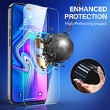 7 x Brand New Vakoo 3 Pieces, Tempered Glass Compatible with iPhone 14 Pro 6.1 , Screen Protector Anti-Scratch 9H Hardness 0.33 mm Ultra Clear , Ultra Resistant - RRP €75.6