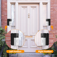 2 x RAW Customer Returns KIMILAR 30 -55 Angle Mounting Bracket for Wired Video Doorbell Video Doorbell 4 Video Doorbell 3 3 Plus Video Doorbell 2 Video Doorbell Pro 2 Pro Flashing Video Doorbell - RRP €43.2