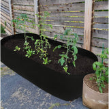 2 x Brand New Goosacyon Raised Bed 90 x 180 cm Divided Vegetable Bed Felt Planting Bag Rectangular for Plants Flowers Fruit Herbs Vegetables - RRP €50.4