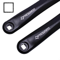 1 x RAW Customer Returns PROWHEEL Ebike Crank Available with Square Hole,140MM 152MM 160MM 165MM 170MM 175MM Black Bicycle Crank for Electric Bicycle,Mid-Mount Motor,Pair - RRP €30.0