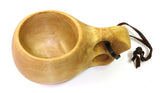 1 x RAW Customer Returns Nordic art store Kuksa Antica Lapponia Finland Handmade Wooden Cup No. 016 for hiking, camping, cooking, outdoors or as a gift - RRP €34.99