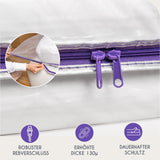 1 x RAW Customer Returns Dreamzie - Protective plastic cover for mattresses - For moving, storage transport - Storage bag for mattresses - Robust mattress cover with zipper - Mattress cover 90 x 200 cm - RRP €18.99