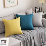 1 x RAW Customer Returns MIULEE Set of 2 Waterproof Cushion Covers Outdoor Sofa Cushions Decorative Pillows Modern Cushion Covers Decorative Cushion Cover Made of Polyester Linen Look for Garden Sofa Living Room Bed 60 x 60 cm Light Grey - RRP €19.15