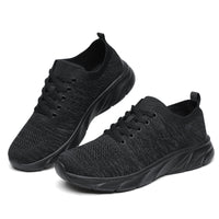 1 x Brand New hecodi Men s Running Shoes Walking Lightweight Sports Fashion Sneakers Comfortable Breathable Casual Sneakers Black Black2238, Adult, Men, Numeric 40, Numeric, eu Footwear Size System, medium  - RRP €37.31