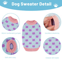 1 x Brand New badaren dog sweater, warm dog sweater, small medium dogs, cute dog sweater, beautiful dog clothes, soft dog clothes, dog sweaters winter, dog knitted sweater, cat sweater XXL  - RRP €20.4