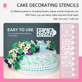 1 x RAW Customer Returns Boyun Cake Accessories Set, 370-Piece Cake Decorating Stencil Set, 3-Layer Tool Box, Piping Bag and Tip Set, Cake Decorating Tools, Muffin Cups, Baking Accessories and Baking Set - RRP €51.86