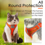 2 x Brand New ThinkPet Cat Harness, Comfortable Breathable Anti-Pull Cat Harness, Reflective Vest Harness, Adjustable Vest, Easy to Put on Harness - RRP €18.12