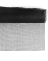 1 x RAW Customer Returns QWORK 2 pieces window fly screen, fly net made of fiberglass, 120 x 250 cm, keeps fresh air circulation, black, 18 mesh - RRP €13.98