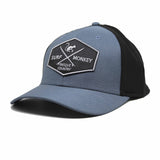 1 x RAW Customer Returns DRESSED IN MUSIC PLAY WITH ME Surf Monkey Sport Trucker Cap Quick-Drying Technical Cap - RRP €39.95