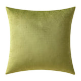 1 x Brand New MIULEE 1 piece velvet cushion cover, decorative sofa cushion, decorative cushion, decorative cushion cover with hidden zip for sofa, bedroom, 45 x 45 cm, green - RRP €20.4