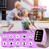 1 x RAW Customer Returns Kids Smart Watch for Girls, IP68 Waterproof Children Fitness Tracker Watch with 1.5 Inch DIY Face, Heart Rate Sleep Monitor, 19 Sports Modes, Calorie Counter, Alarm Clock, Great Gifts for Teens 5  - RRP €35.99