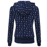 1 x RAW Customer Returns Newbestyle jacket women s sweat jacket hoodie tops hoodie sweatshirt jacket sweater with hood, dark blue, S - RRP €38.99