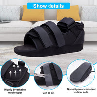 1 x RAW Customer Returns Tairibousy Postoperative Shoes for Broken Foot Medical Walking Shoe Cast Foot Brace for Foot Surgery Healing Shoe for Post Surgery Fracture or Ulcer for Men and Women M  - RRP €24.19