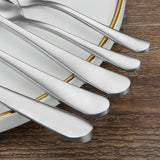 1 x RAW Customer Returns BEWOS cutlery set for 12 people, 60-piece cutlery set including knife, fork, spoon, cutlery made of stainless steel, mirror polished, dishwasher safe - RRP €42.35