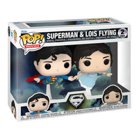 1 x RAW Customer Returns Funko POP Movies DC - 2 Pack Superman Lois Flying - DC Comics - Amazon Exclusive - Collectible Vinyl Figure - Gift Idea - Official Merchandising - Toys for Children and Adults - RRP €17.16