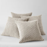 1 x RAW Customer Returns FDTERN Set of 4 Boho Sofa Cushion Covers 45x45 Modern Corduroy Soft Decorative Pillow Covers for Sofa Bedroom, Brownish - RRP €24.99