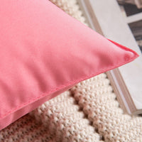 1 x RAW Customer Returns MIULEE Set of 4 waterproof cushion covers decorative cushion cover sofa cushion decorative couch cushion weatherproof cushion cover decorative cushion cover for sofa garden outdoor living room 45 x 45 cm pink - RRP €24.99