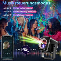 1 x RAW Customer Returns Gobikey disco ball, music-controlled disco light, party light, 60 different patterns, strobe effect party light with remote control and 2 m USB cable for family, party, club, birthday, wedding - RRP €26.39