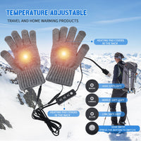 25 x Brand New Brynnl Adjustable Temperature USB Heated Gloves for Men and Women, Touch Screen Electric Heated Gloves for Mobile Phone Washable Large Heated Gloves for Winter Gift - RRP €299.0