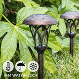 1 x RAW Customer Returns GIGALUMI Solar Lights for Garden Pack of 6 Solar Garden Light LED Outdoor Light Path Light High Lumen Super Bright Path Lighting for Garden, Balcony, Terrace - RRP €42.99