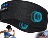 1 x RAW Customer Returns Sleep headphones Bluetooth headband, LC-dolida sleep headphones headband sleep mask with headphone band, Cozyband sports headphones music sleeping headband for sports training, jogging, yoga, traveling - RRP €15.98