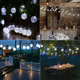 1 x RAW Customer Returns Moxled Solar Fairy Lights Outdoor 60 LED, 11M Solar Fairy Lights Outdoor Waterproof, 8 Modes Solar Fairy Lights Outdoor for Garden, Patio, Balcony, Parties White  - RRP €18.49