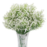 1 x RAW Customer Returns Homcomodar Real Touch Artificial Gypsophila 12Pc Artificial Flower White for Wedding, Party, Bridal, Office Decor White  - RRP €17.99