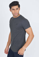 1 x RAW Customer Returns JRC 4 Pack Short Sleeve Crew Neck T-Shirts for Men Casual Crew Neck Tops Heather Grey, Charcoal, 3XL  - RRP €37.99