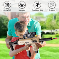 1 x RAW Customer Returns Toy Gun Children, Toy Gun with Accessory Sets, Upgraded Children s Gun Toy with 30 Soft Foam Heads, Toy Guns for Children Ages 7 and Up Style 3  - RRP €40.33