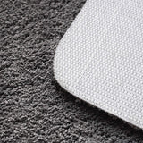 1 x RAW Customer Returns MIULEE Rug Bath Mat Bathroom Rug Bed Mat Non-Slip Bath Mat Bath Mat Absorbent Shower Mat Washable Doormat for Living Room Bedroom Bathroom 70 x 120 cm Grey - RRP €35.99