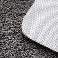 1 x RAW Customer Returns MIULEE Carpet Bath Mat Bathroom Carpet Bed Rug Non-Slip Bath Rug Bath Mat Absorbent Shower Rug Washable Doormat for Living Room Bedroom Bathroom 60x90 cm Gray - RRP €22.99