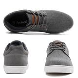 1 x RAW Customer Returns ANALEAF Men s Casual Shoes Non-slip Fashion Comfortable Walking Shoes 2 Gray 40 2 3 EU - RRP €58.8