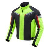 1 x RAW Customer Returns Zyxformis Motorcycle Jacket, Windproof Waterproof Motorcycle Jacket Protective Armor for Men Summer Winter - RRP €101.11