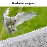 1 x RAW Customer Returns DHER Bird Repellent Protection Spikes Bird 6 Pieces Clear Plastic Anti Cat Thorn Bird Protection Nails for Indoor and Outdoor Use Anti Climbing Pigeon Squirrel Nails for Roofs, Balconies, Fences - RRP €16.13