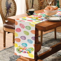 1 x Brand New ANOTION Easter Table Runner, 274cm Length, Easter Decorations with Eggs and Gnomes, for Spring Decorations and Easter Parties - RRP €22.8