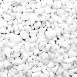 1 x RAW Customer Returns BELLE VOUS Decorative Stones White Pebbles Natural 3.6kg Bag - 1.2cm Mini Assorted Decorative Pebbles - Mixed River Gravel for Vase Fillers, Plant Pots, Landscaping, Aquariums, Home and Garden - RRP €19.91