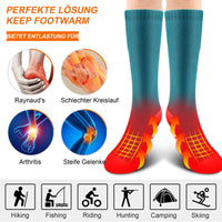 1 x RAW Customer Returns Svpro Heated Socks Women s Electric Socks Battery Heating Rechargeable Heated Socks with Battery Thermal Warm Winter Socks - RRP €44.36