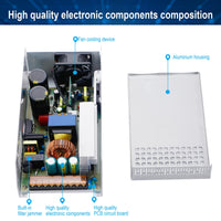 1 x RAW Customer Returns Universal switching power supply 24V 41.6A 1000W Regulated universal power supply AC 110V 220V PSU SMPS 24Volt transformer industrial adapter LED light bar lamp semiconductor motor pump winch amplifier - RRP €72.99