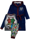 1 x RAW Customer Returns Harry Potter Robe Pajamas for Children Hogwarts Black 12-13 Years - RRP €45.95